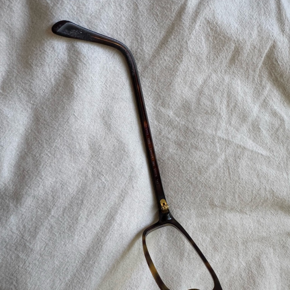 Oliver Peoples Tortoiseshell Rectangular Eyeglass… - image 4